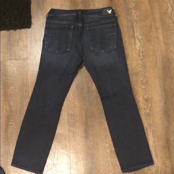 Size 6 regular American Eagle Capris worn once - Picture 2 of 2